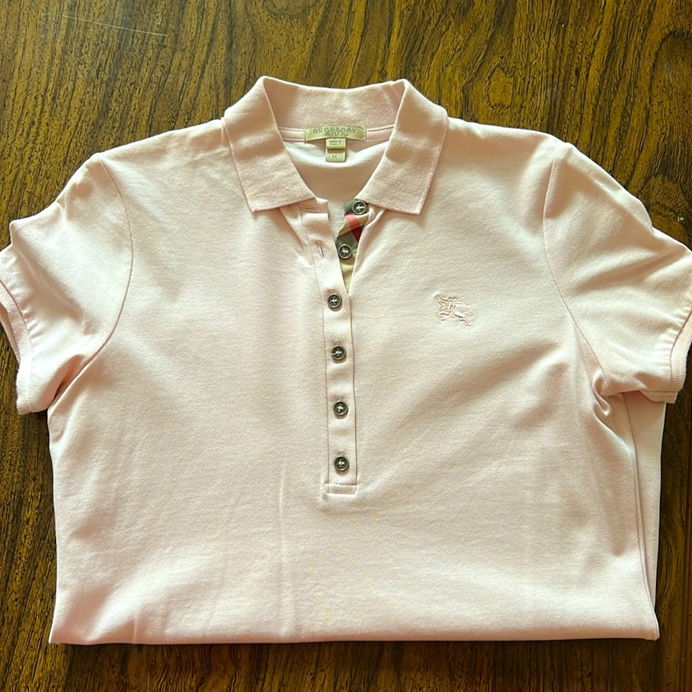 Women’s Burberry Pink Polo